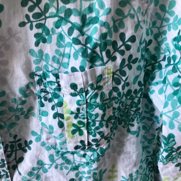 Woolrich Button Up 3/4 sleeve size m - Picture 4 of 8